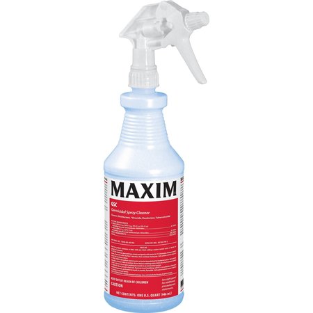 MIDLAB Cleaner, Germicidal, Spray, 1 Quart Clear, PK 12 MLB04200012